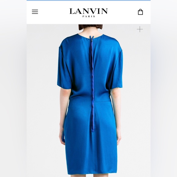 Lanvin Dress, Size 40, Blue - Picture 3 of 9